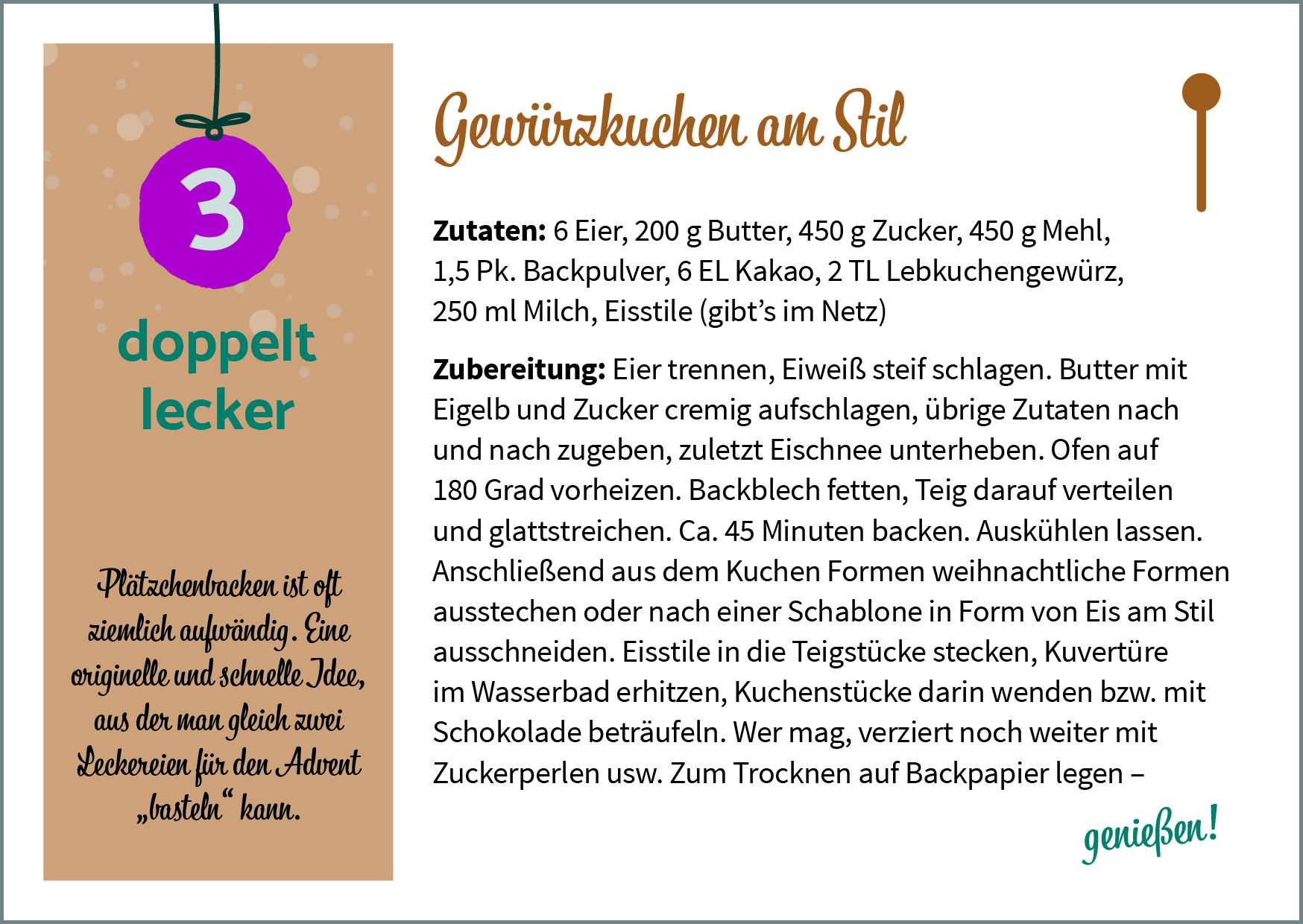 Weihnachtspost für mich! – 24 Ideen für das kleine Mehr im Advent